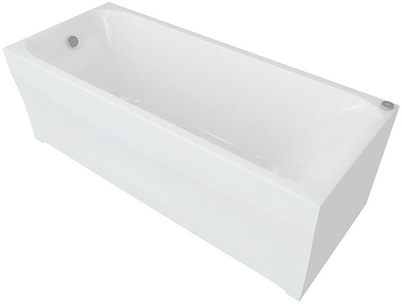 Ванна акриловая Aquatek Альфа 150х70 см без экрана ALF150-0000038