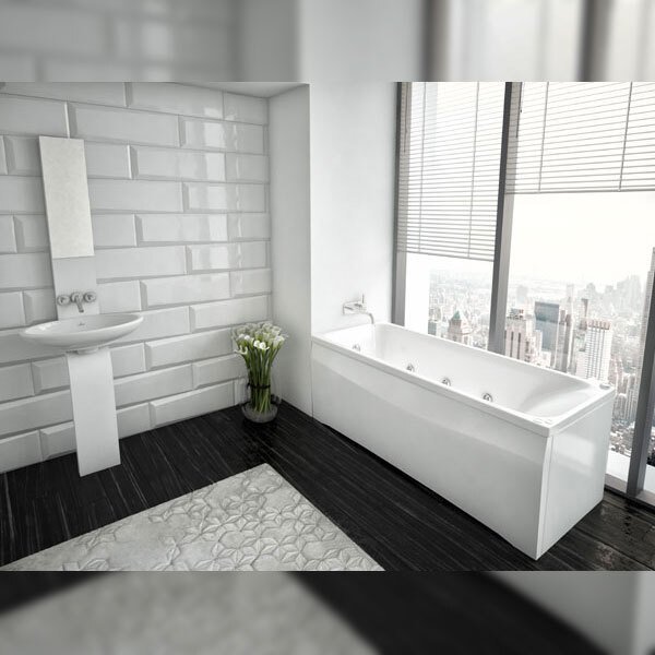 Ванна акриловая Aquatek Альфа 150х70 см без экрана ALF150-0000038