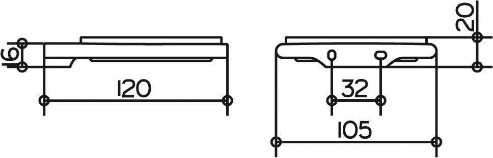 Держатель с мыльницей из хрусталя KEUCO EDITION 400 хром 11555019000