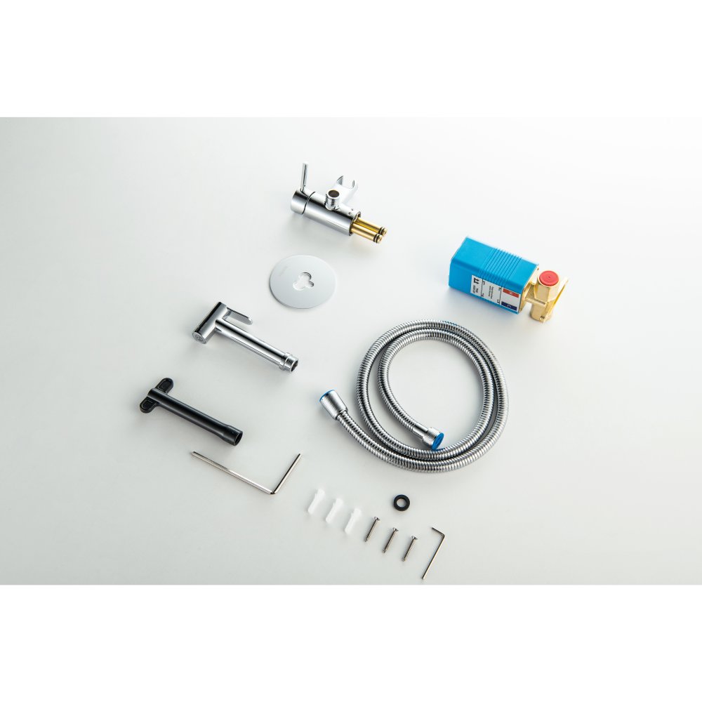 Комплект для гигиенического душа встроенный Aquatek Европа AQ1021CR