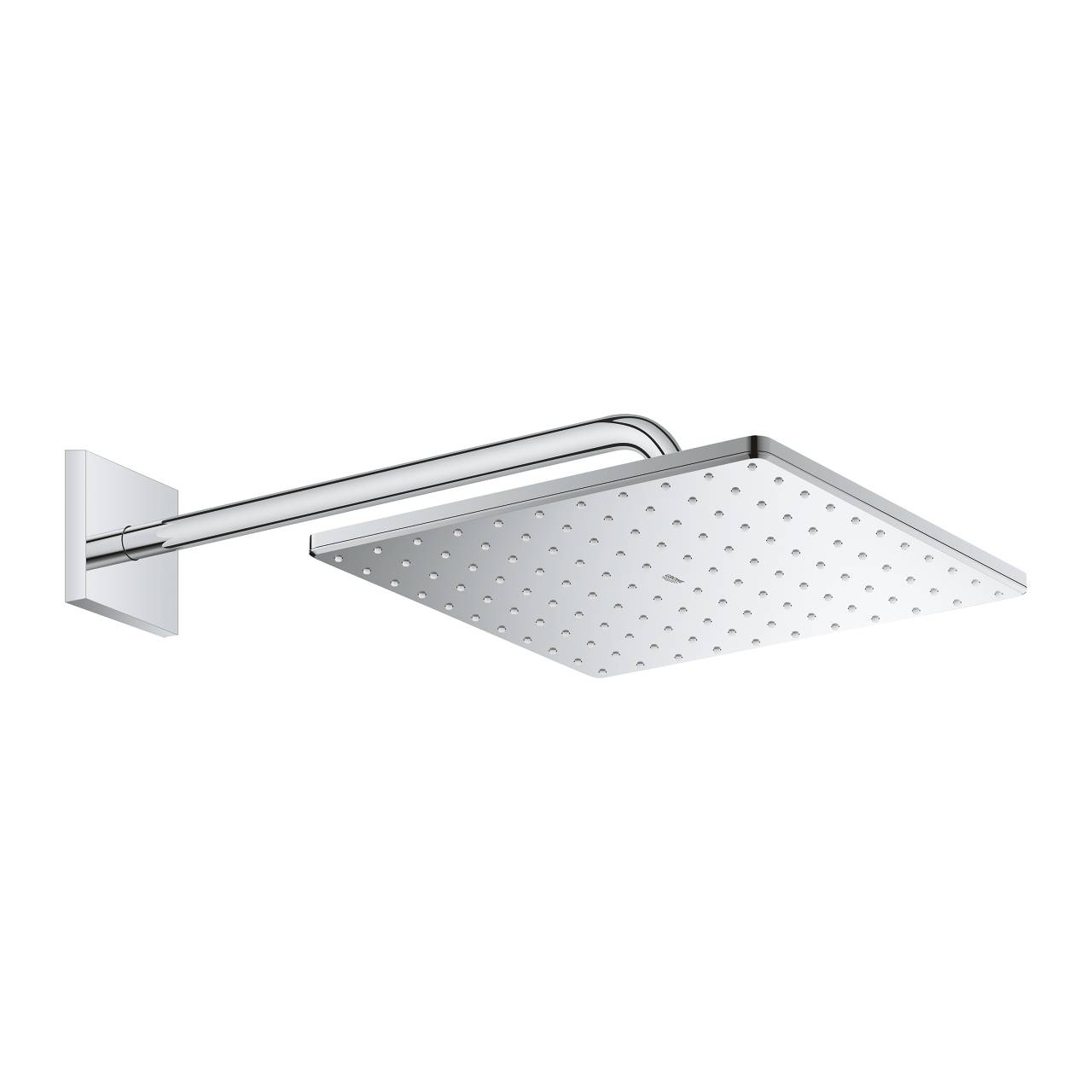 Верхний душ с кронштейном 422 мм GROHE Rainshower Mono 310 Cube хром 26563000