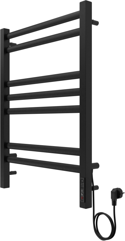 Полотенцесушитель электрический Aquatek Поларис П7 500х700 мм Quick Touch черный муар AQ EL KO0770BL