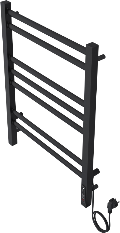 Полотенцесушитель электрический Aquatek Поларис П7 500х700 мм Quick Touch черный муар AQ EL KO0770BL