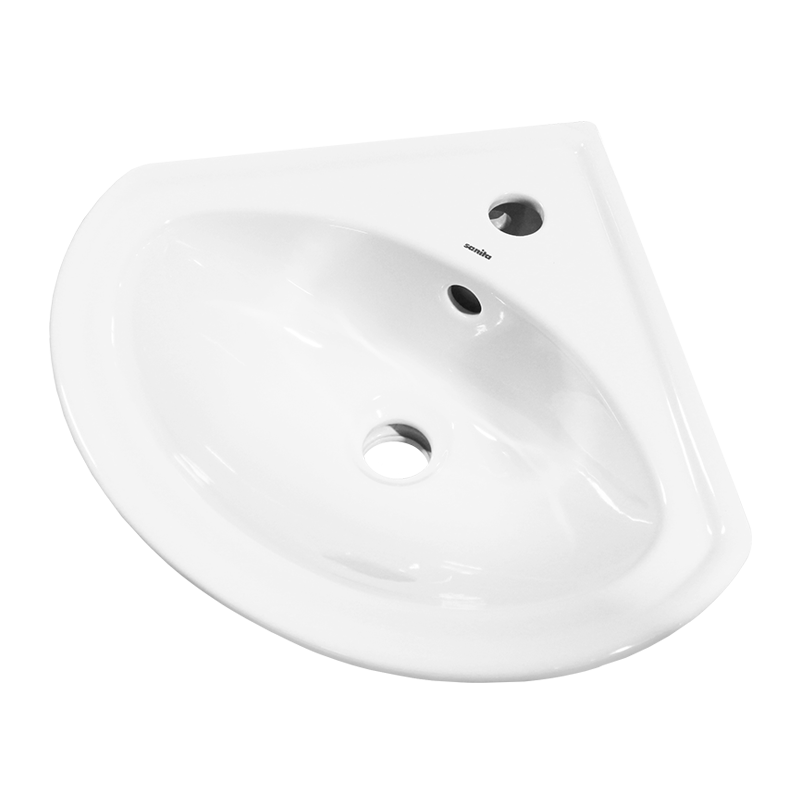 Умывальник угловой Veer ВКС белый S1 WB.CR/Veer/23-C/WHT.G/S1