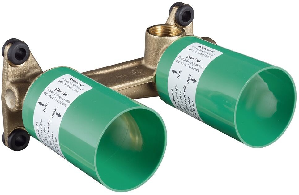 Смеситель для раковины Hansgrohe Vernis Shape настенный комплект 71578000/13622180