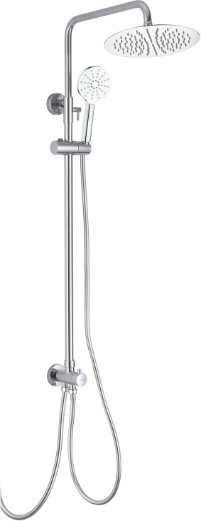 Душевая система Aquanet Вега Reno 3jet 250 мм хром AQ2046CR