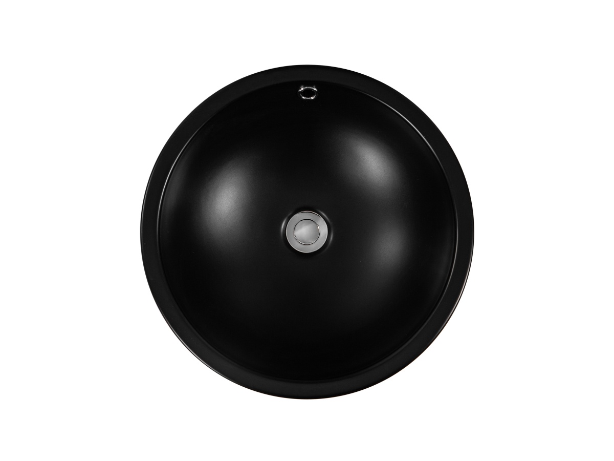 Раковина накладная AQUATON 440x440x175 мм матовый черный AQ5354-MB