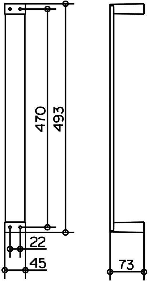 Полотенцедержатель KEUCO Edition 11 для 6 гостевых полотенец хром 11170010000