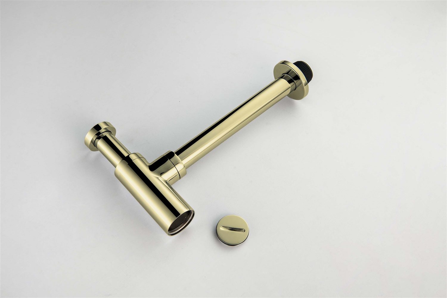 Сифон для раковины Aquatek полированное золото AQ6012PG