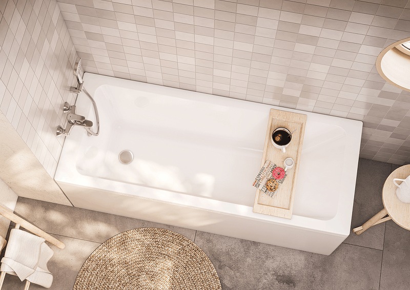 Ванна акриловая прямоугольная Roca Leon 170х70 см белая 248658000