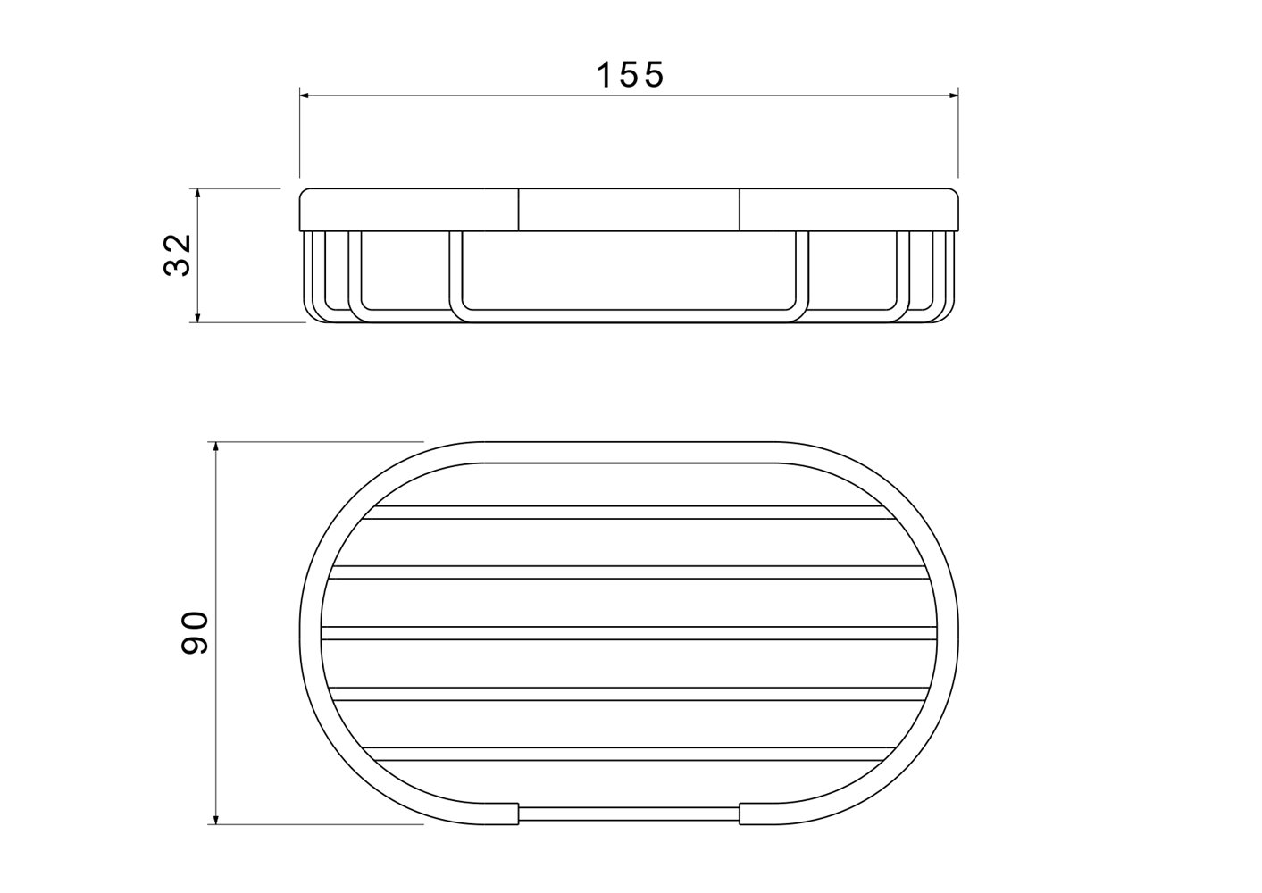 Мыльница-решетка Aquanet AQ4956BG шлифованное золото AQ4956BG