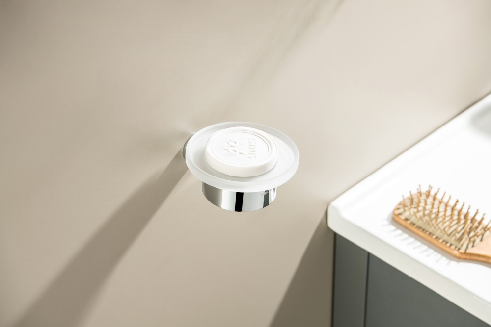 Мыльница с держателем Aquatek Lira хром AQ4403CR