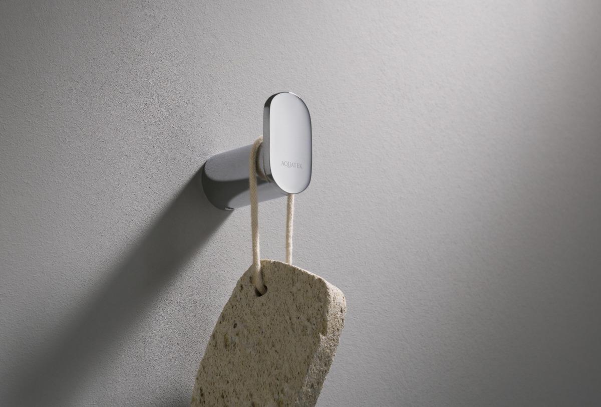 Крючок для полотенец Aquatek Лира хром AQ4425CR