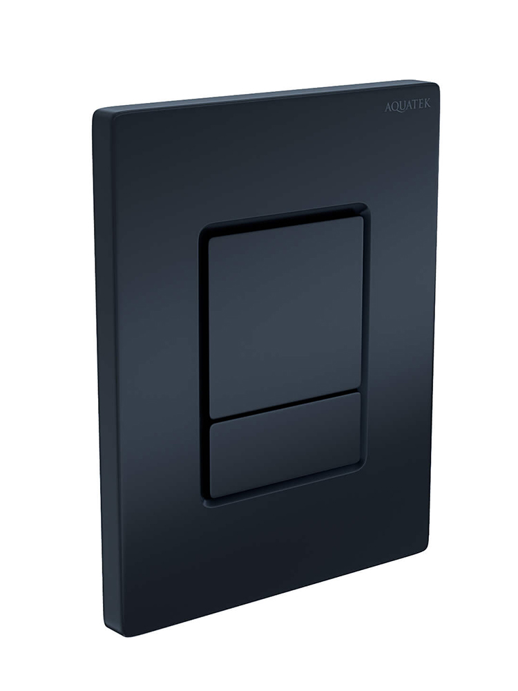 Панель смыва Berges Pneumo N черная матовая PNN-0000005