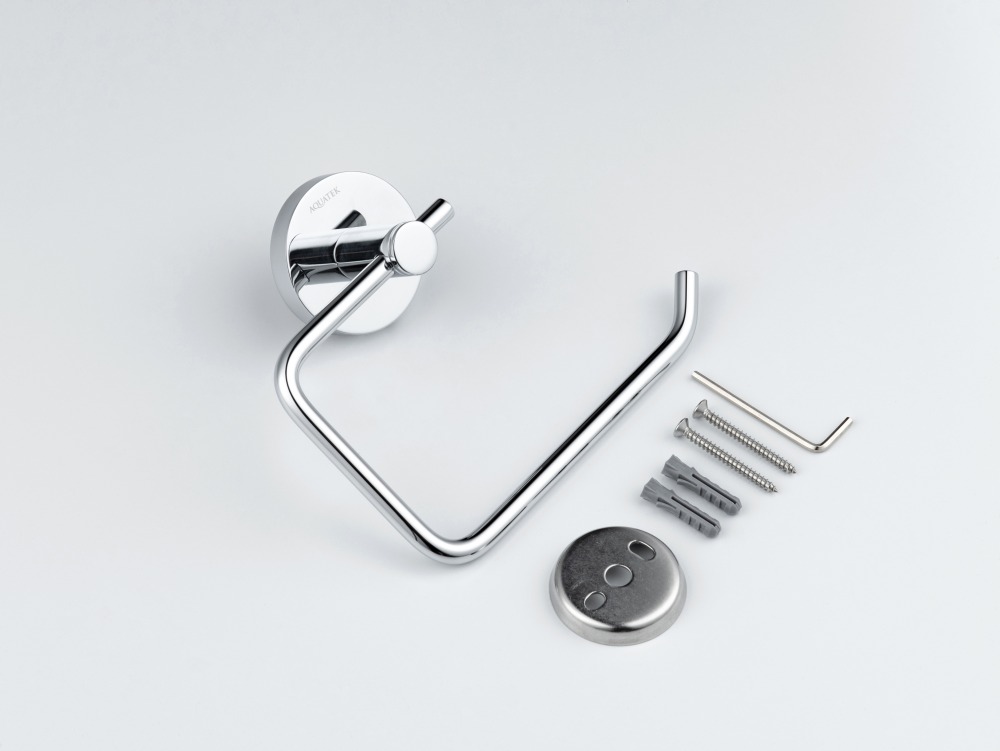 Бумагодержатель квадратный Aquanet Europa хром AQ4118CR