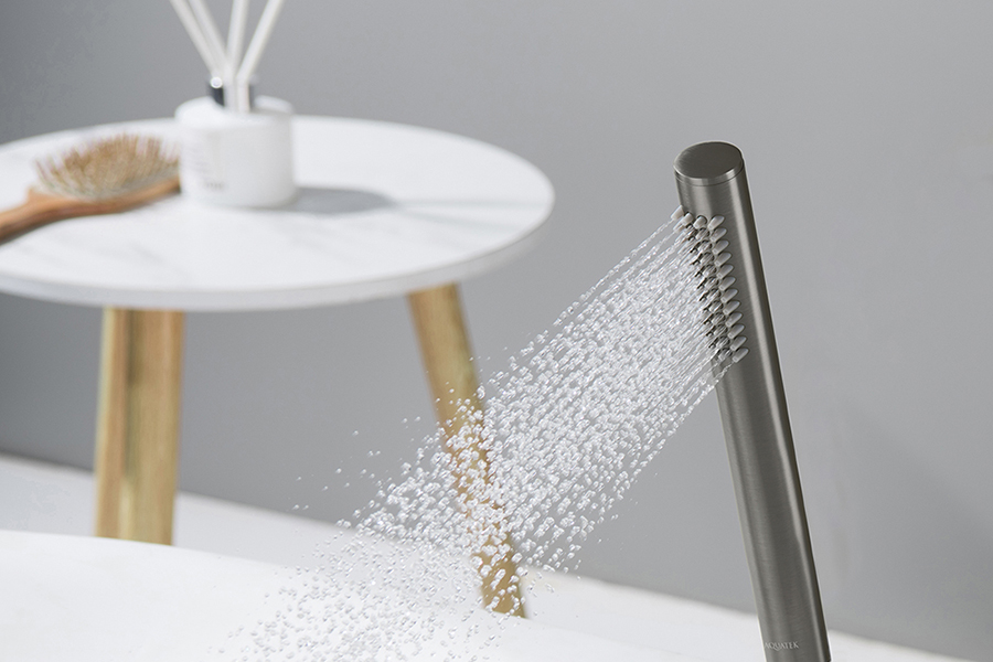 Ручной душ Aquanet Европа 1jet оружейная сталь AQ2002BGM