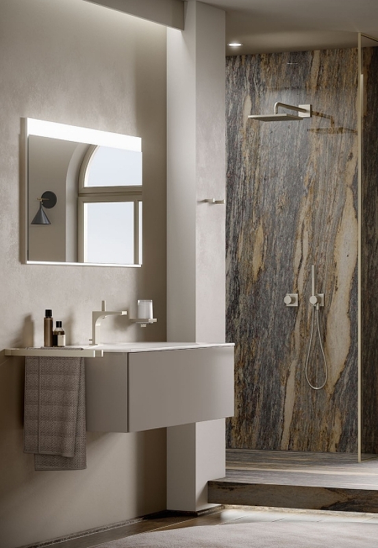 Кронштейн для душа Keuco Edition 11 настенный 462 мм хром 53088010402