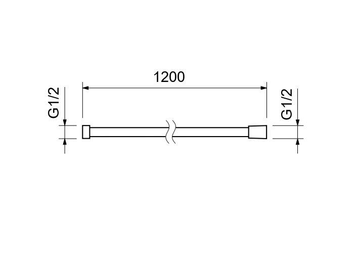 Шланг для душа Aquanet 120 см нержавеющая сталь шлифованное золото AQ2103BG