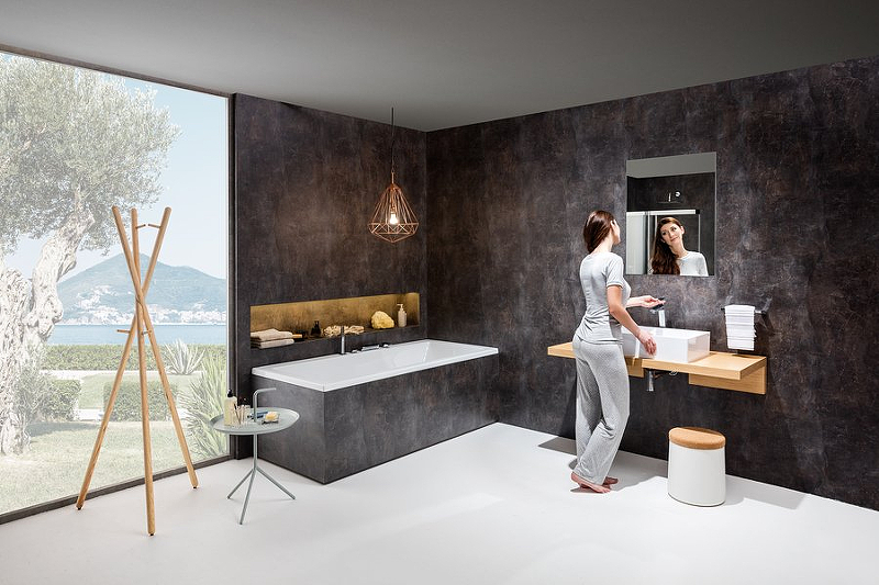 Столешница под раковину RAVAK L 1200 мм темный орех X000000838