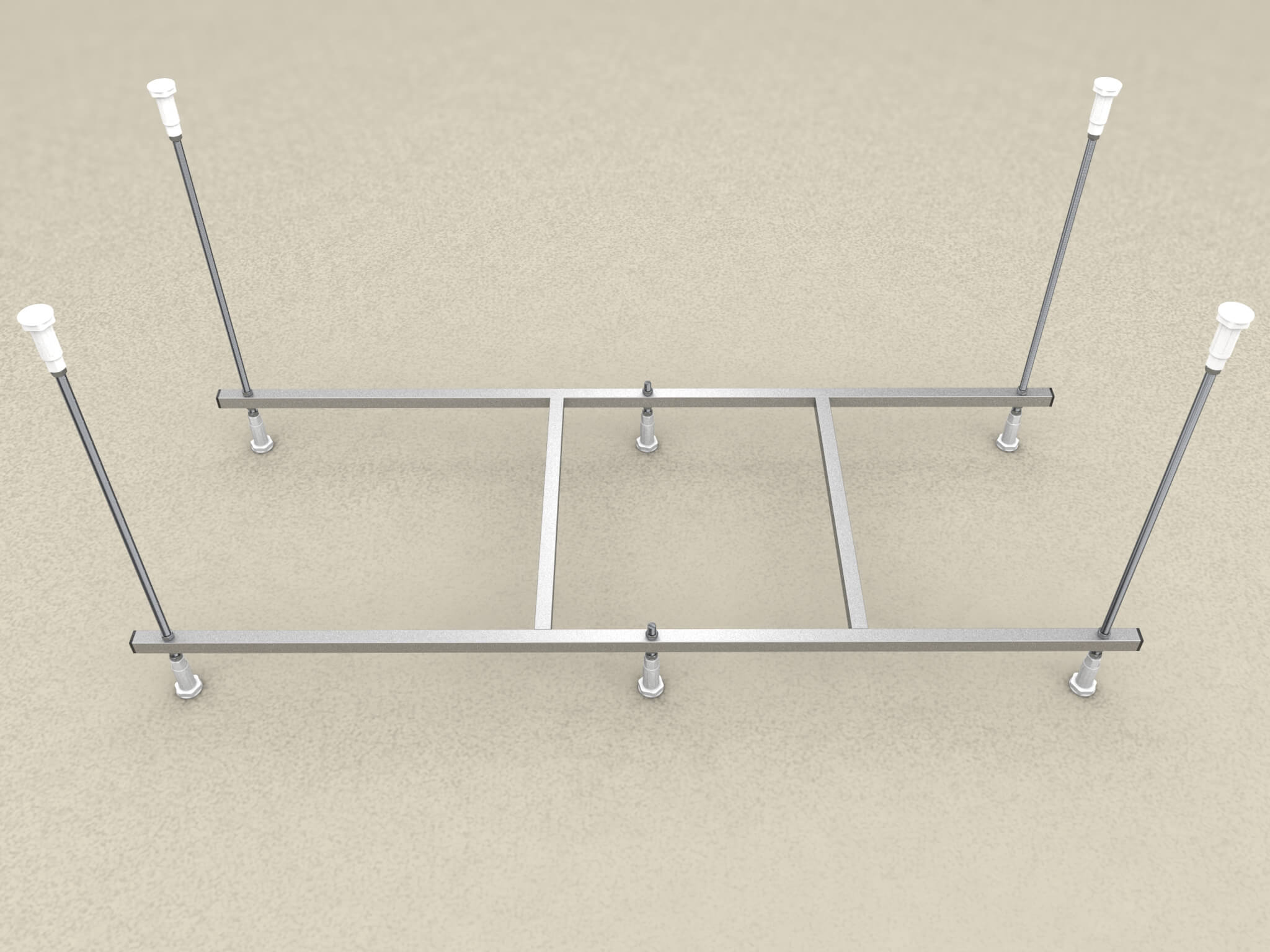 Каркас для ванны 1Marka Мия 100 см сборный на шпильках KAR-0000088