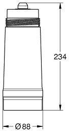 Сменный фильтр GROHE Blue S-Size 600 л 40404001