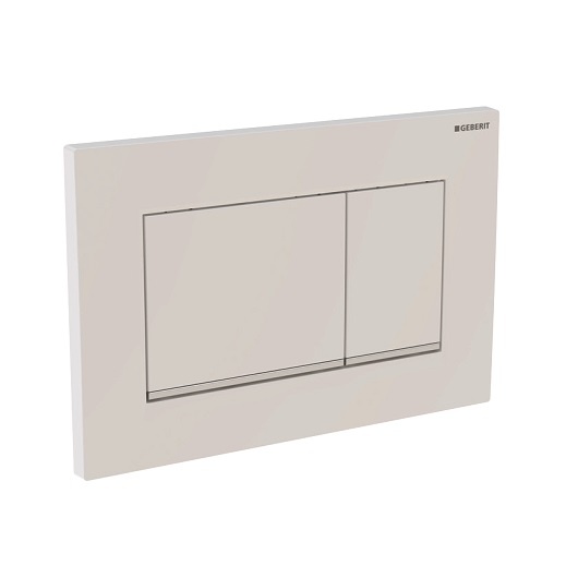 Клавиша смыва Geberit Sigma30 двойной смыв белый матовый 115.883.JT.1