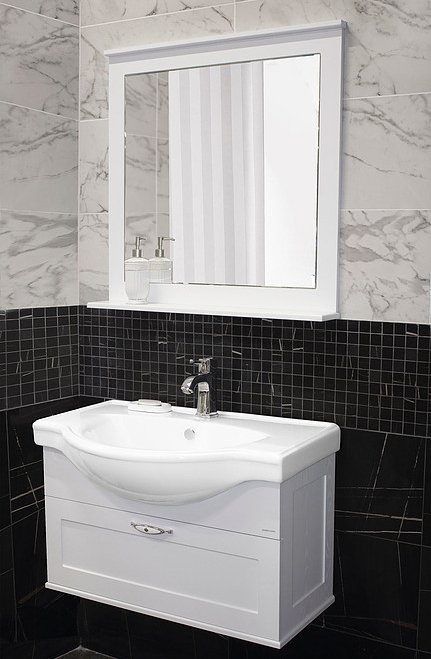 Умывальник VitrA Classic Luxe 80 Белый WB.FN/Classic/80-C/WHT.G/S1