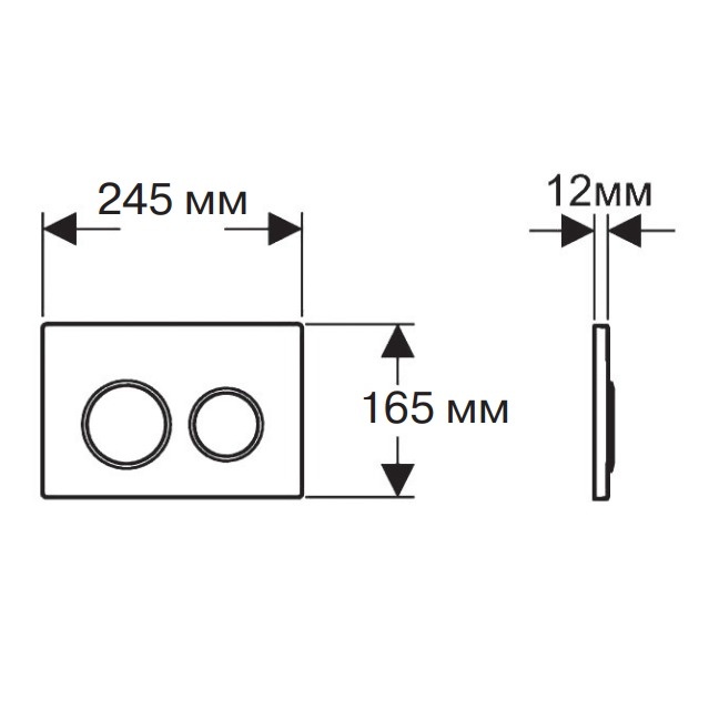 Комплект инсталляции 4 в 1 Aquatek Поларис (рама Standard, унитаз AQ0700-00, сиденье soft-close, панель KDI-0000018) ПОЛАРИС-018