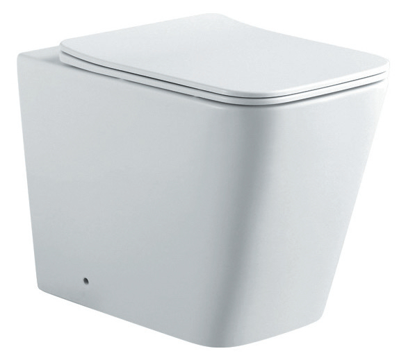 Унитаз напольный приставной безободковый Aquatek Либра New 540х355х410 мм с сиденьем микролифт AQ1908N-00