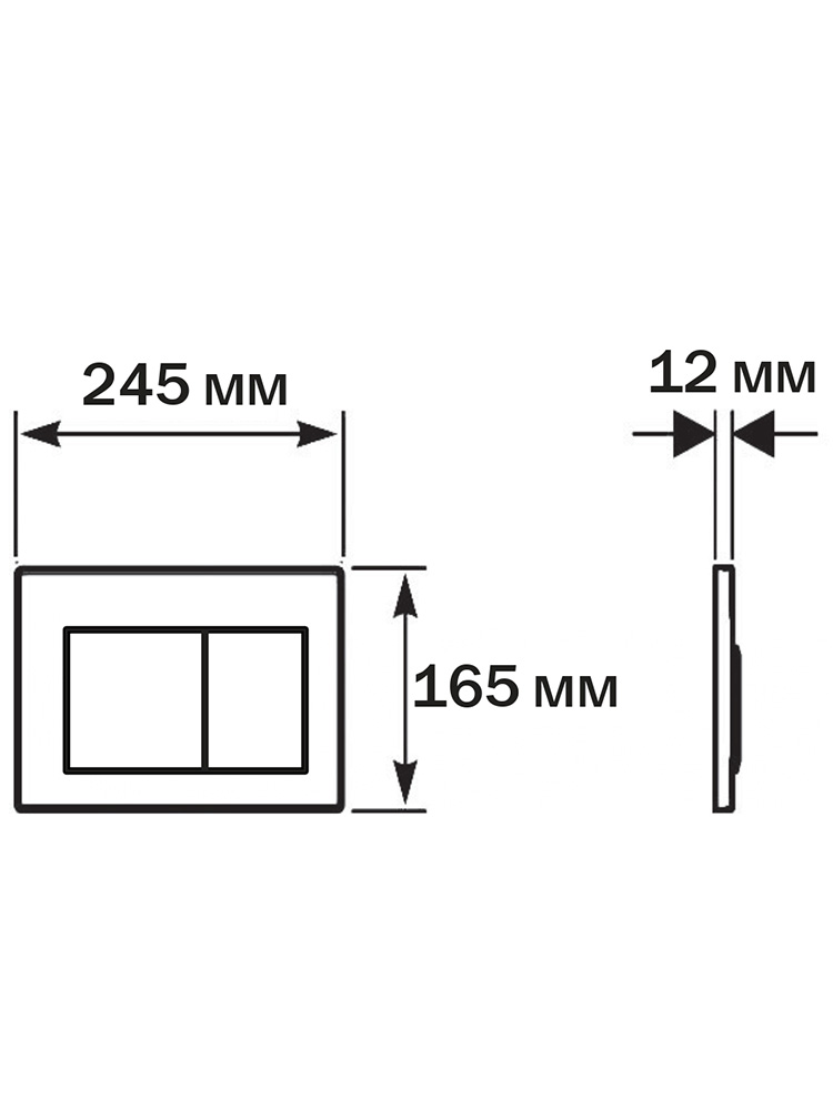 Комплект инсталляция с унитазом Aquatek Либерти 4 в 1 (INS-0000012, KKI-0000002, KDI-0000012, AQ1999T-00) ЛИБЕРТИ-012 4в1