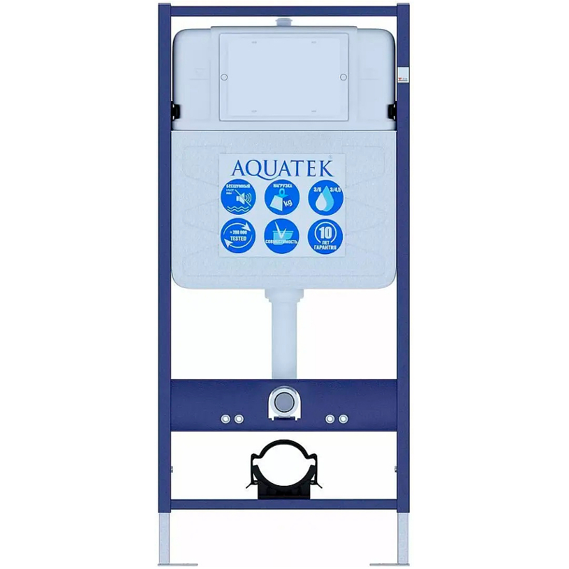 Комплект инсталляции AQUATEK ОБЕРОН T (рама INS-0000012, унитаз AQ1365T-00 soft-close) INS-0000012/AQ1365T-00