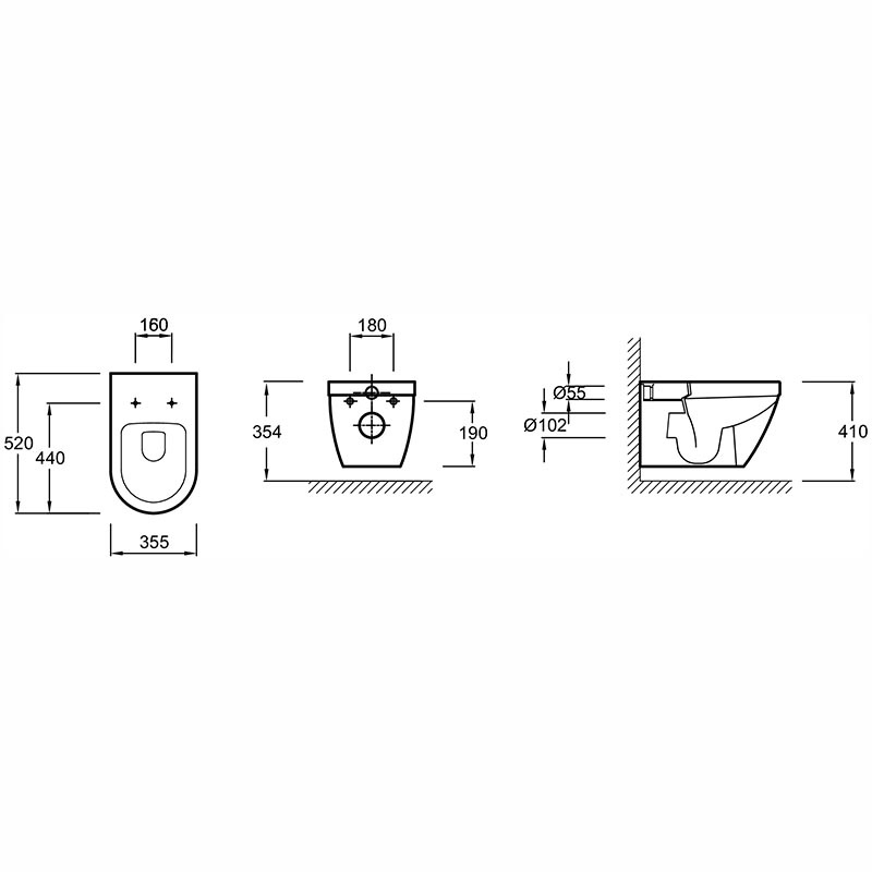 Унитаз с инсталляцией Jacob Delafon Rodin+ сиденье тонкое микролифт клавиша хром E21750RU-CP
