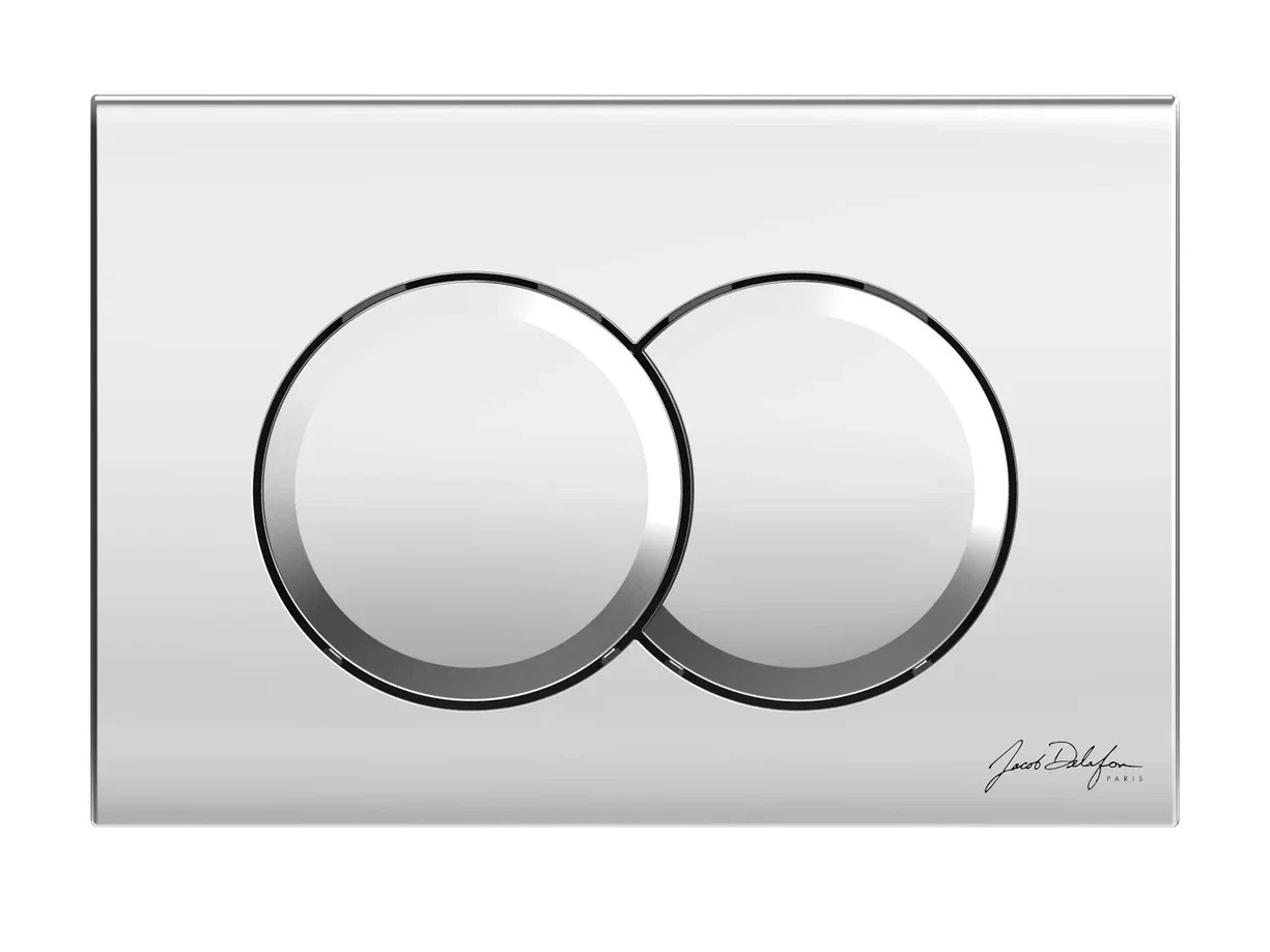 Комплект унитаз с инсталляцией Jacob Delafon Struktura сиденье микролифт клавиша хром EDE103-00