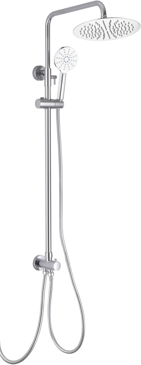 Душевая система Aquanet Вега Reno 3jet 250 мм хром AQ2046CR