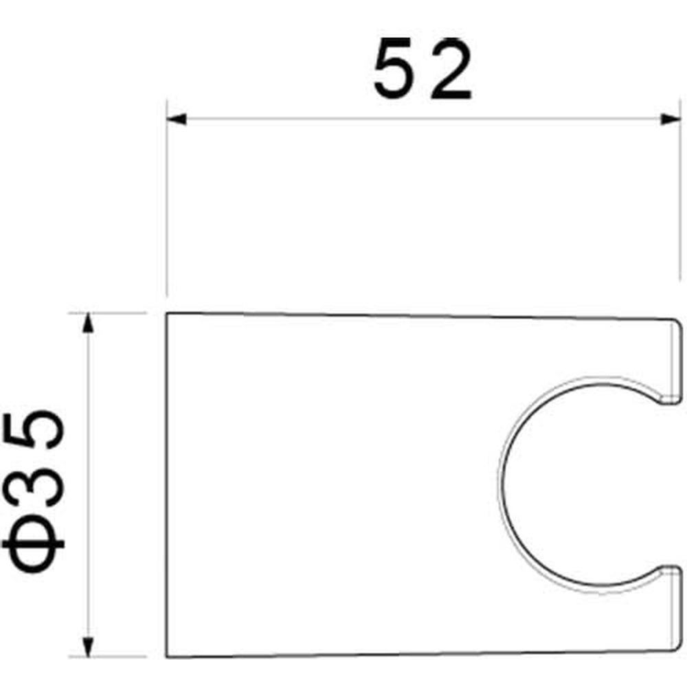 Держатель ручного душа Aquanet шлифованное золото AQ2404BG