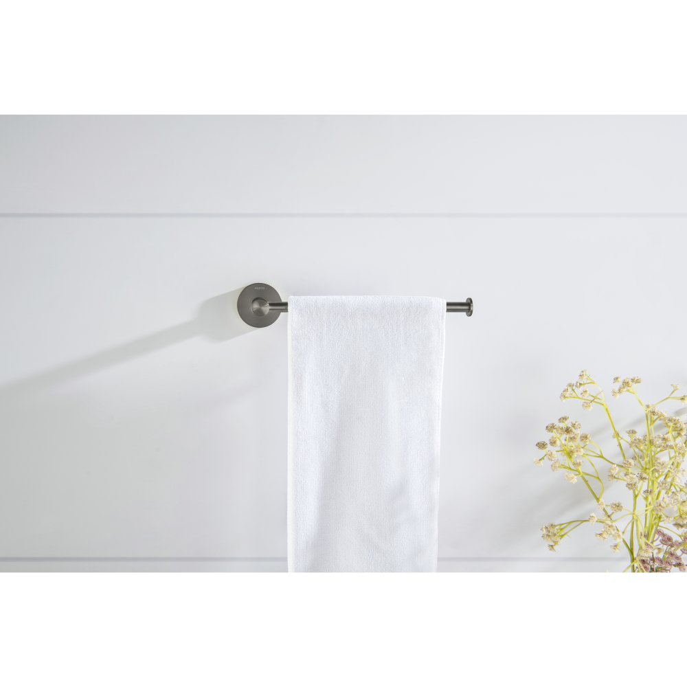 Полотенцедержатель Aquanet Europa оружейная сталь AQ4119BGM