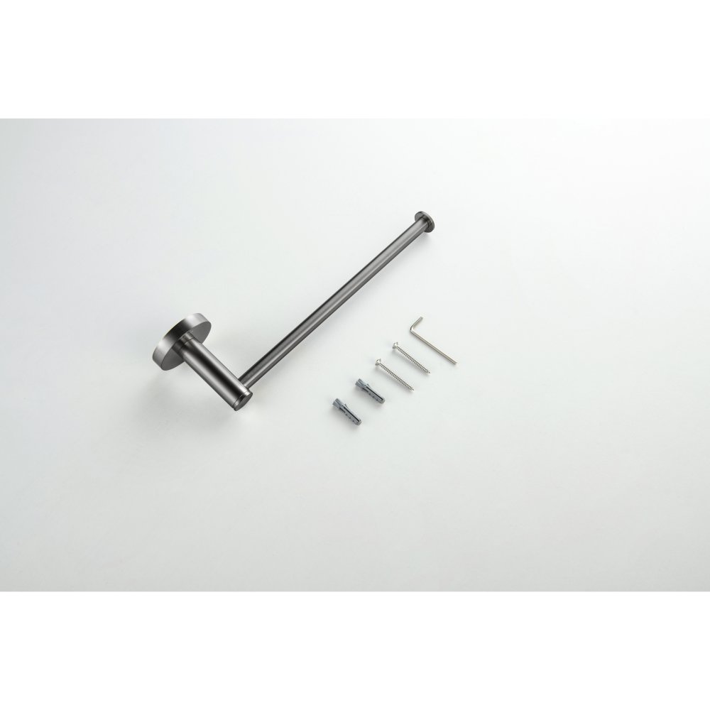 Полотенцедержатель Aquanet Europa оружейная сталь AQ4119BGM