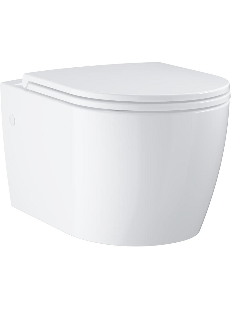 Унитаз подвесной GROHE Bau с сиденьем микролифт альпин-белый 103860SH00