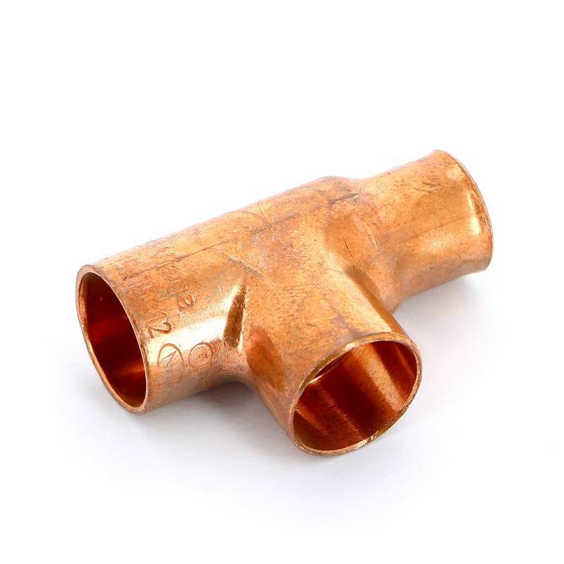 Тройник медный под пайку Viega 15х15х12 мм 104863