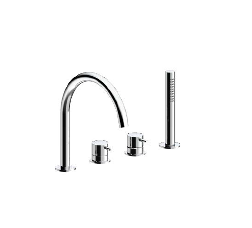 Смеситель для ванны и душа Almar скрытого монтажа High Brass Brushed PVD E214006HB