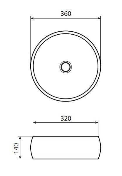 Раковина Allen Brau Liberty белая 4.32001.20