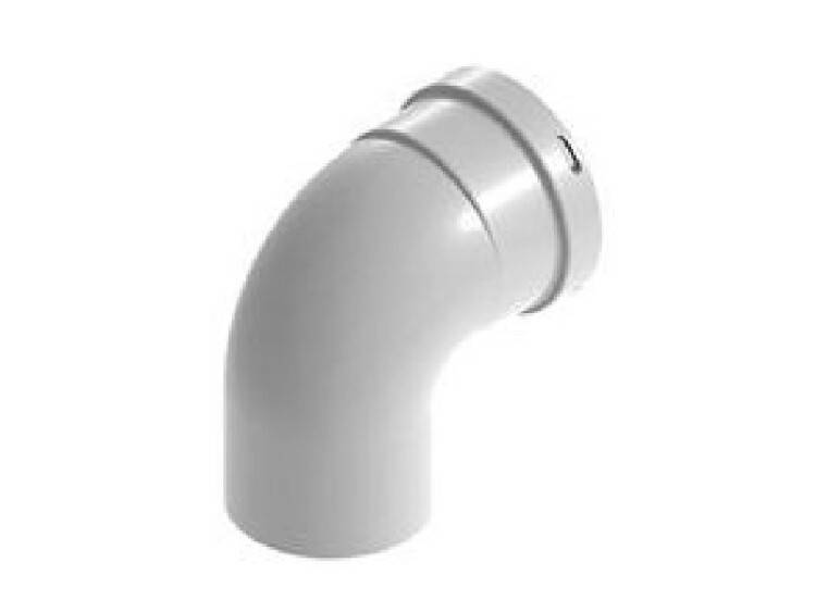 Колено дымохода 87° De Dietrich DY 181 110 мм 84887581