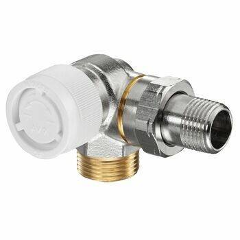 Вентиль термостатический Oventrop AV 9 угловой трехосевой DN 15 3/4x1/2 НР EK левый 1183446