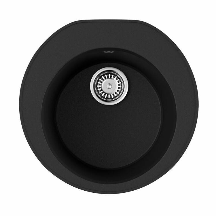 Кухонная мойка OMOIKIRI Miya 505x490 мм Artgranit черный 4993502