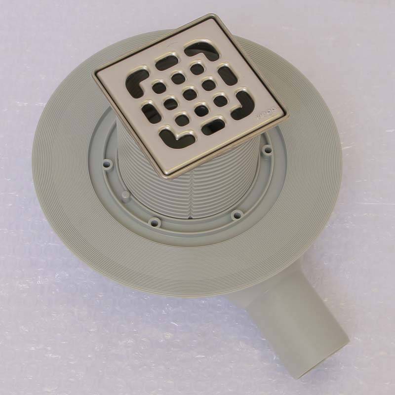 Трап для душа Viega Advantix с сухим затвором и рамкой из нержавеющей стали 50 мм 583248