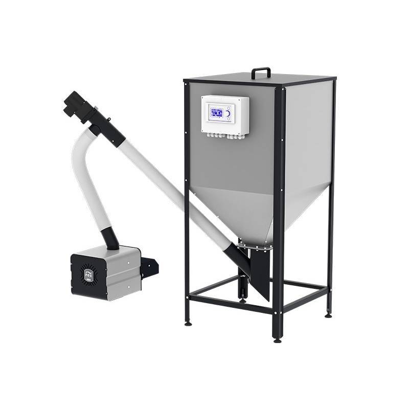 Горелка пеллетная ZOTA Fox 43 (горелка, ПУ, механизм, бункер) ZF4938000043