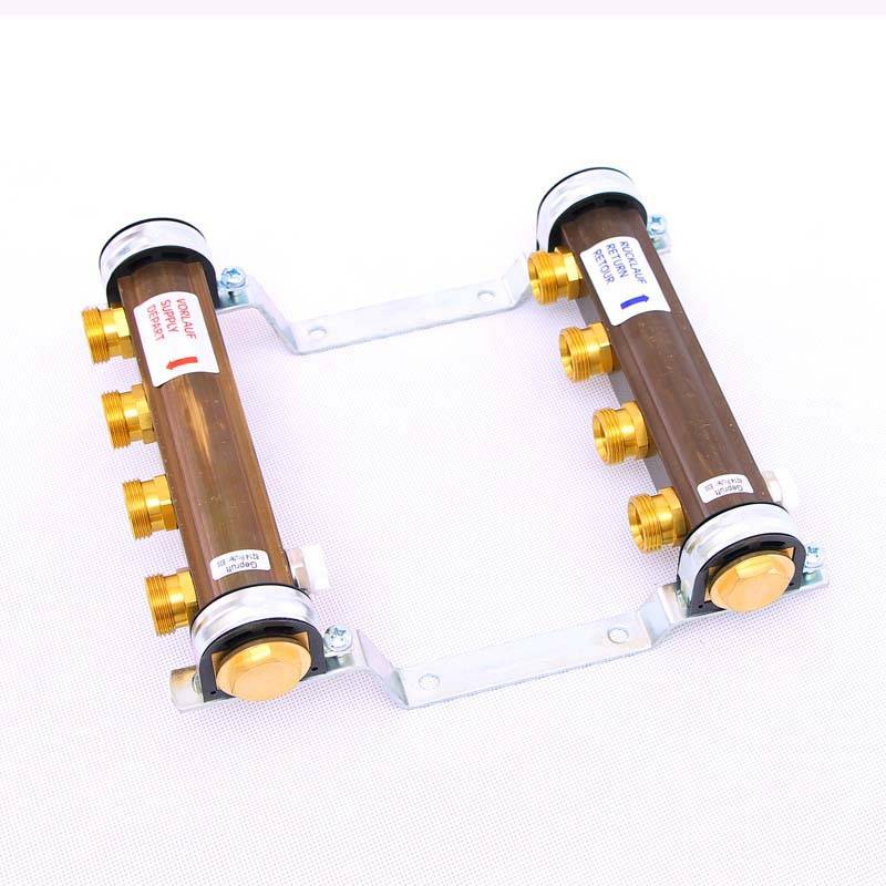 Коллекторная группа нерегулируемая Watts HKV/A 1x3/4 EK 4 выхода 10004542