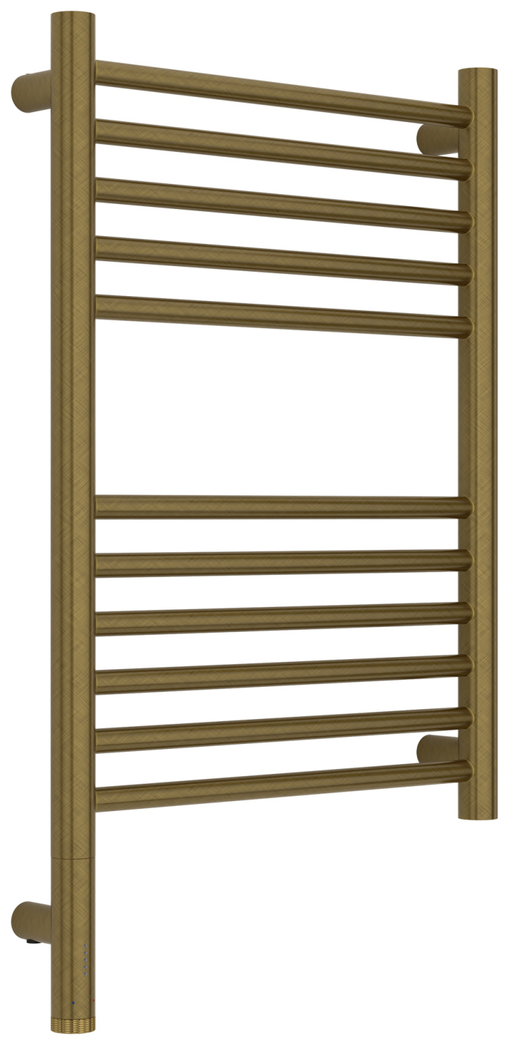 Полотенцесушитель электрический Сунержа Богема 3.1 прямая 400x600 мм левое состаренная бронза браш 05-6004-6040