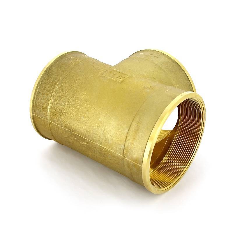 Тройник латунный Tiemme 4 ВР 1500481