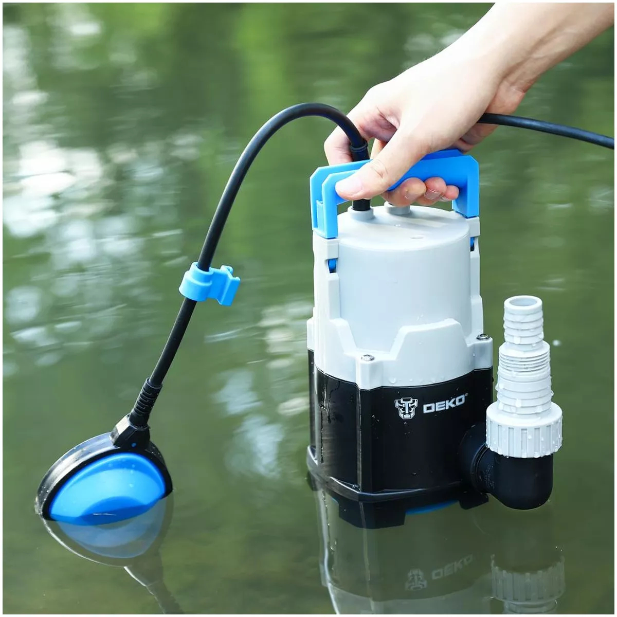 Насос дренажный DEKO DWP-600P 600 Вт для грязной воды DWP-600P